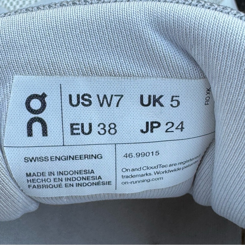 On Running Cloudrunner White Running Sneakers Sho… - image 9